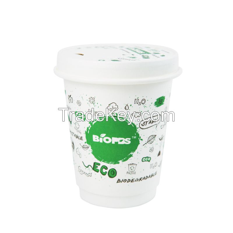 Compostable PBS Paper Coffee Cups