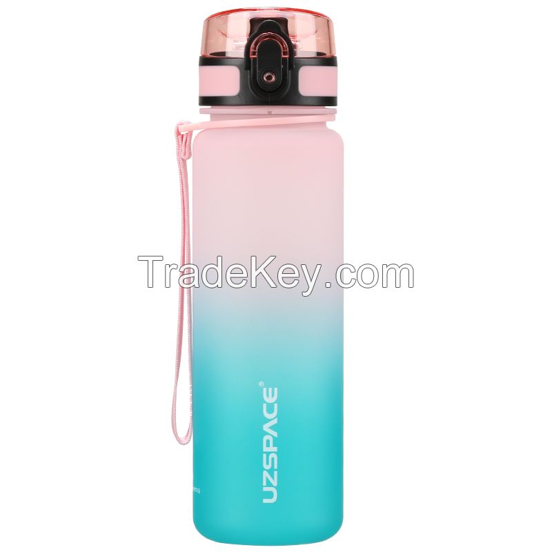 Motivational Timer Bpa Free Leakproof Water Bottle With Time Marker