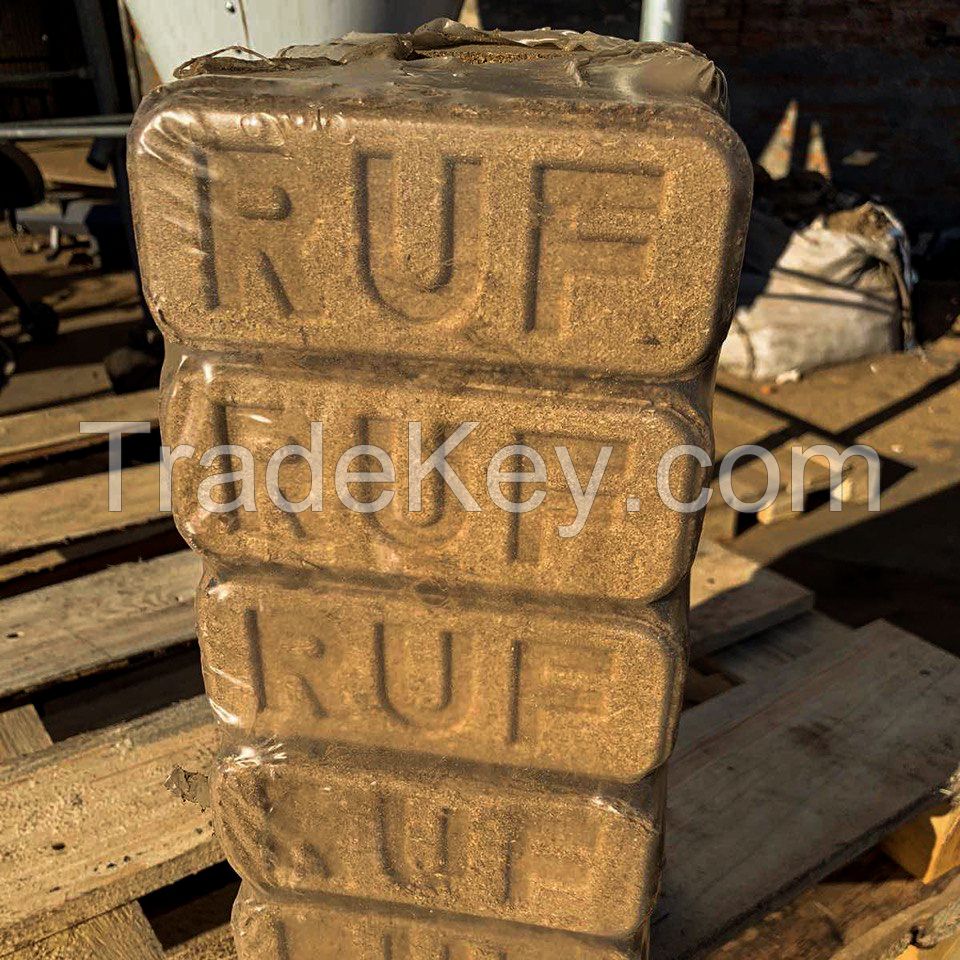 RUF briquettes | Manufacturer | 1000 tons p. m. | Eco-fuel | Ultima
