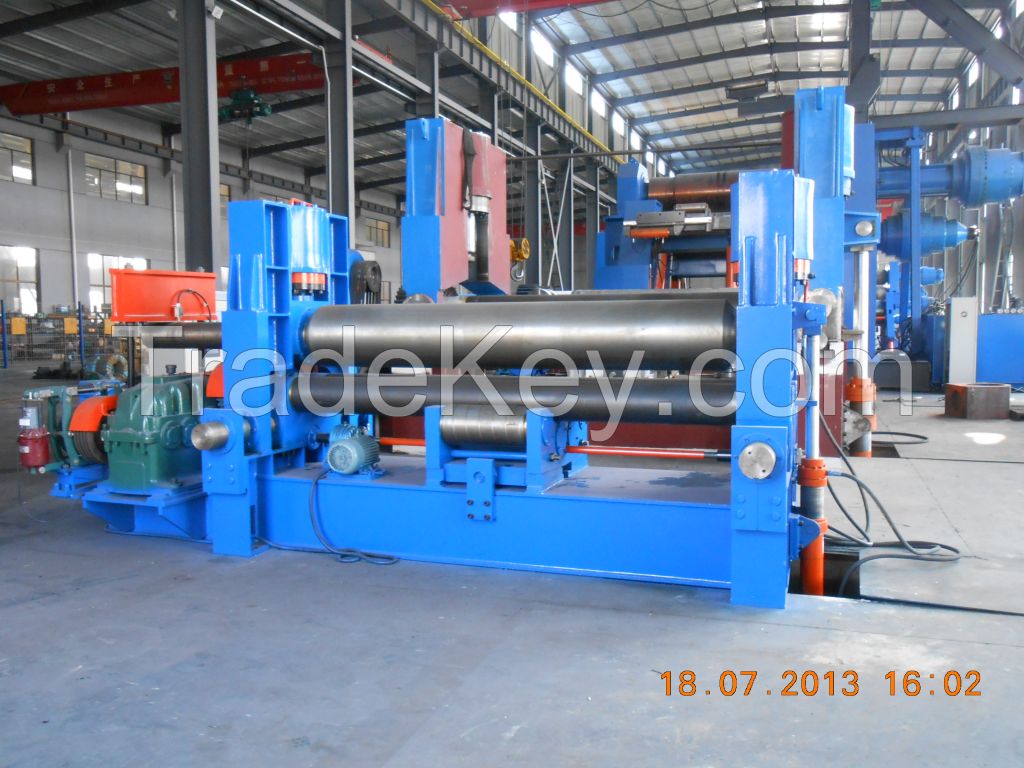 4-Roll Plate Rolling Machine