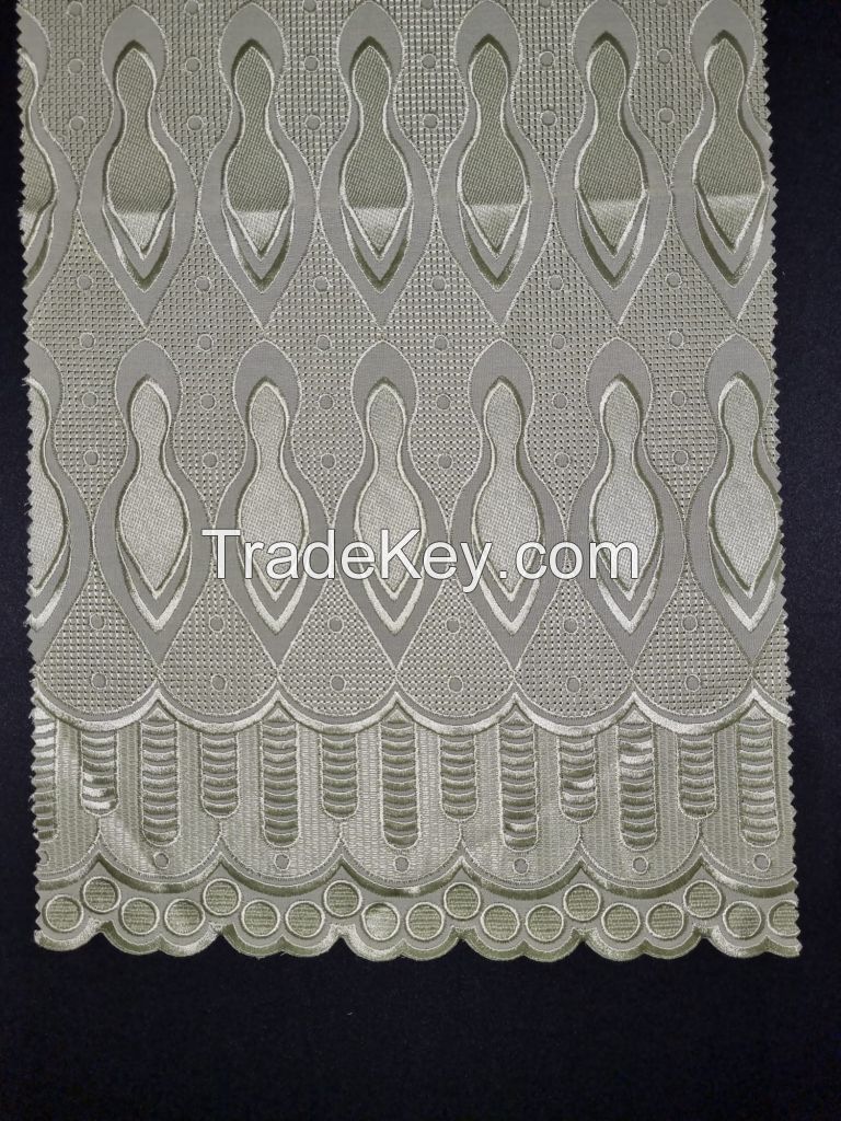 100% Cotton Swiss Voile Allover Emroidery