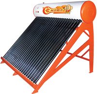 intergrative unpressurised solar water heater