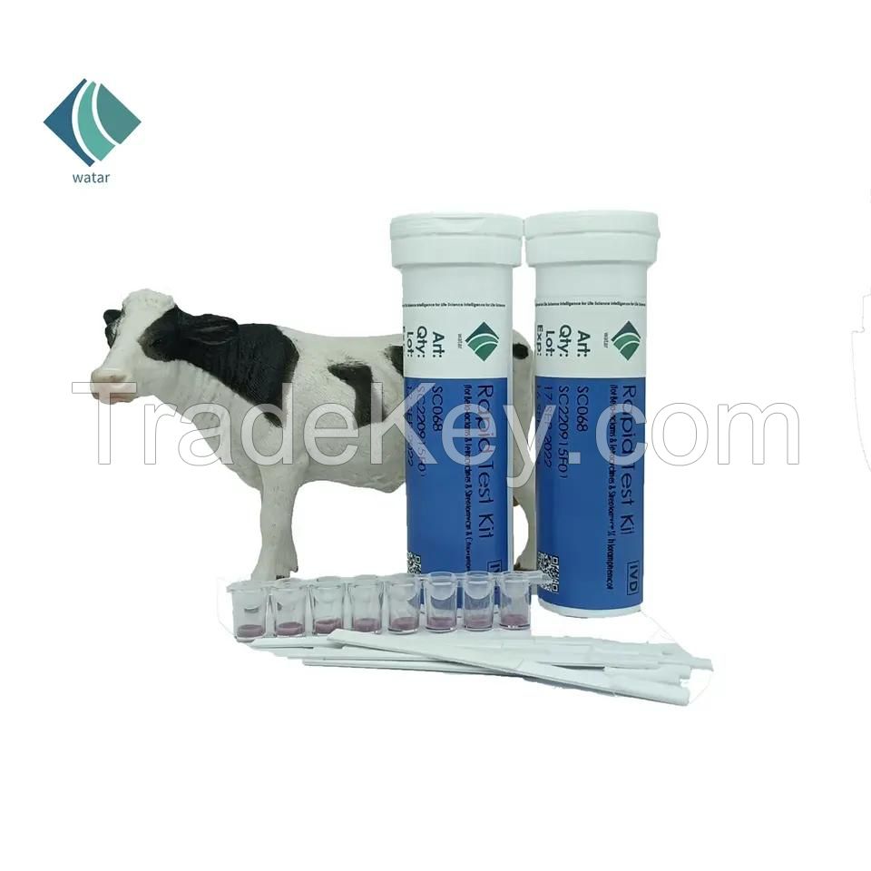 SC037 Russia Federation Regulation Milk Antibiotics Beta-lactams and Tetracyclines Rapid Test Kit