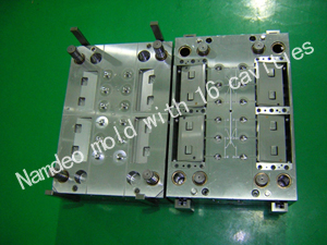 injection mold with 16 cavities