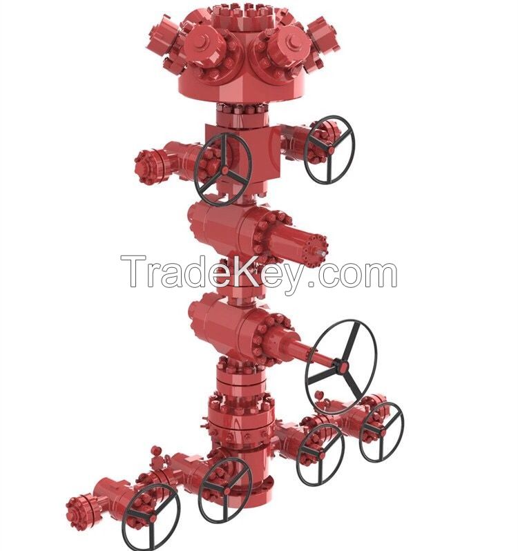 API Oil Wellhead Equipment / Oil Christmas Tree Assembly