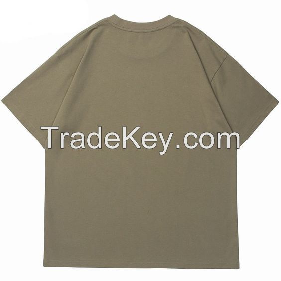 High Quality Custom Printing Men T Shirt Own Design Brand Logo T Shirt White Plus Size T-shirts Men Graphic T Shirts