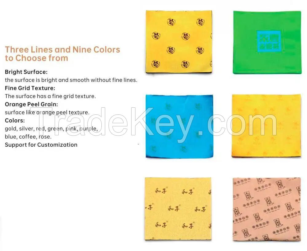 Customizable gold silver sweet candy chocolate wrapping paper sheets