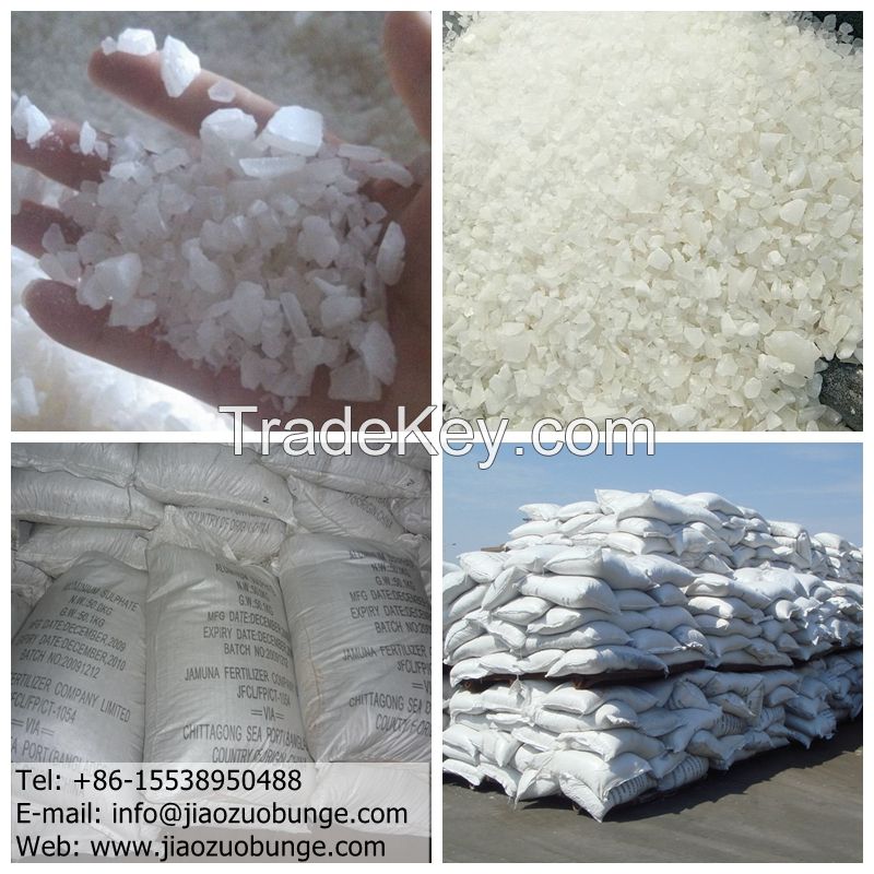 Aluminum sulfate for water treatment