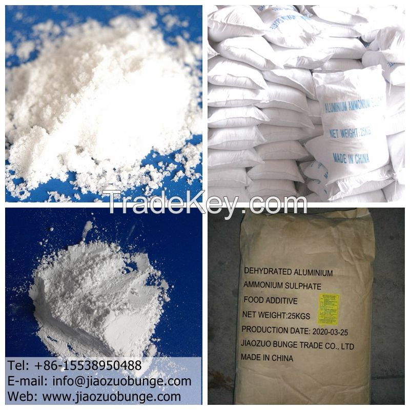 Aluminum Ammonium Sulfate (Ammonium Alum) Food Grade