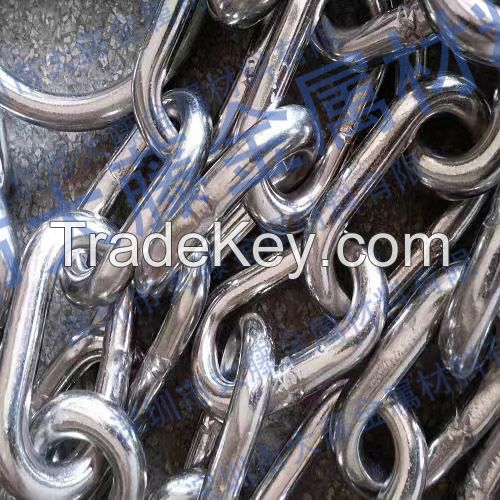 316 stainless steel chain, marine stainless steel anchor chain