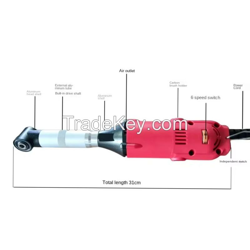 350W 90 Degree Speed Adjustable Electric Elbow Ceramic Tile Sewing Machine Tile Cleaning Tools angle ginder