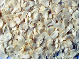 Garlic flake