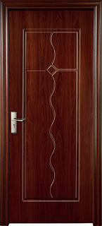 steel wooden door MJ-1050