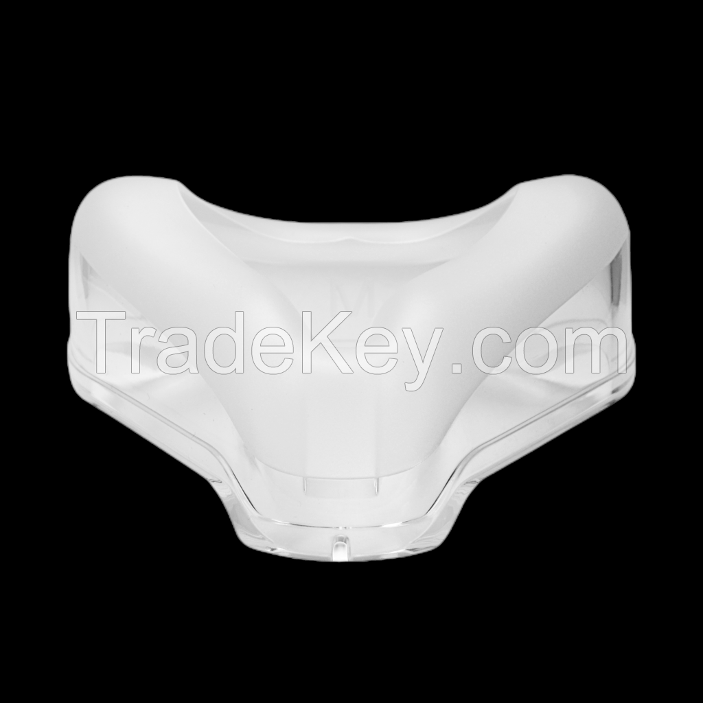 Customized Medical Grade LSR Injection Molded Silicone Nasal Mask Dust-proof Liquid Silicone Mask Cushion For Breathing Machine