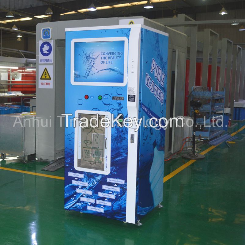 24 Hours Self-Service Water ATM Machine Automatic RO Water Vending Machine