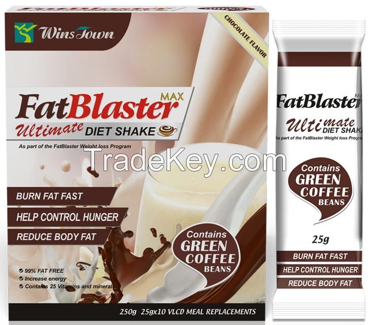 Weight Loss Shake Instant Fiber chocolate powder Diet Drink Protein Fat blaster Burning Slim Meal Replacement ShakePopular