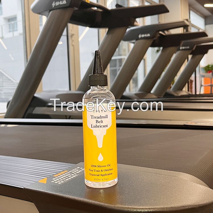 Eflex 200ml Silicone Oil Reduce Noise Keep Machine Running Smooth Treadmill Belt Lubricant for All Treadmill Brands/treadmill luberication
