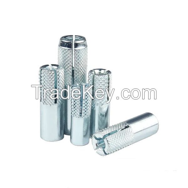 Drop in Anchors M6-M24 Steel with Zinc plated Anchors Bolts