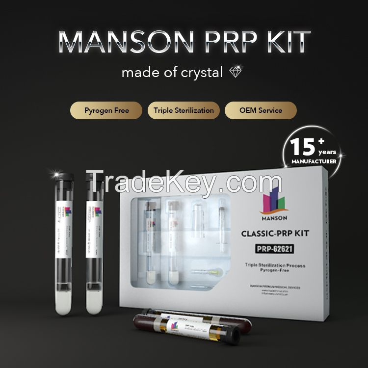 Hot Sale Platelet Rich Plasma Sterile PRP Kit for PRP Treatment