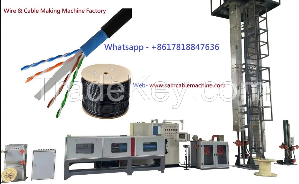 Cable &amp; Wire Making Machine