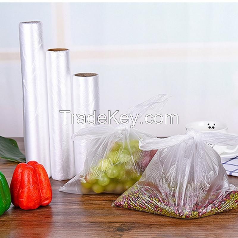 Plastic freezer bags