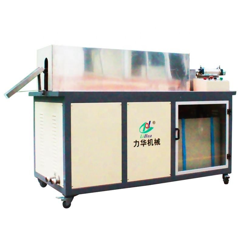 Induction hot forging machine for nuts and bolts making