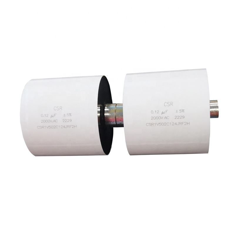 Resonant capacitor filter capacitor coupling capacitor for induction heating machine