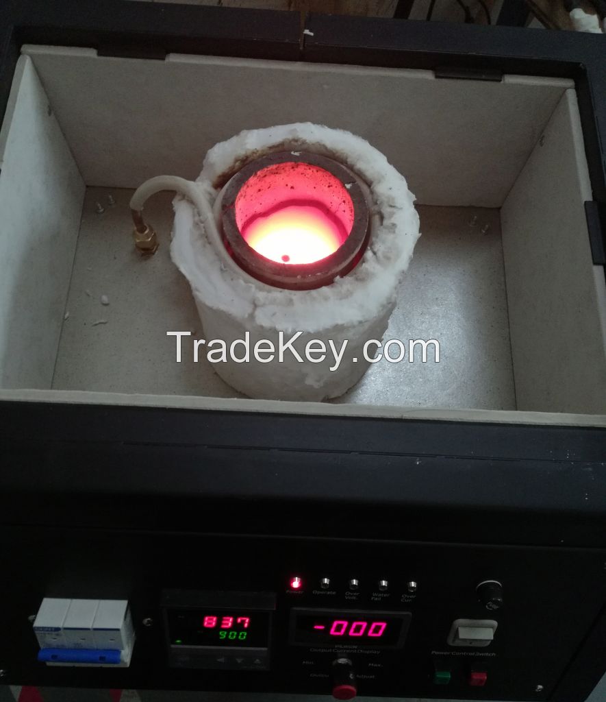 High frequency smelting furnace for gold, silver, copper, and precious metal smelting