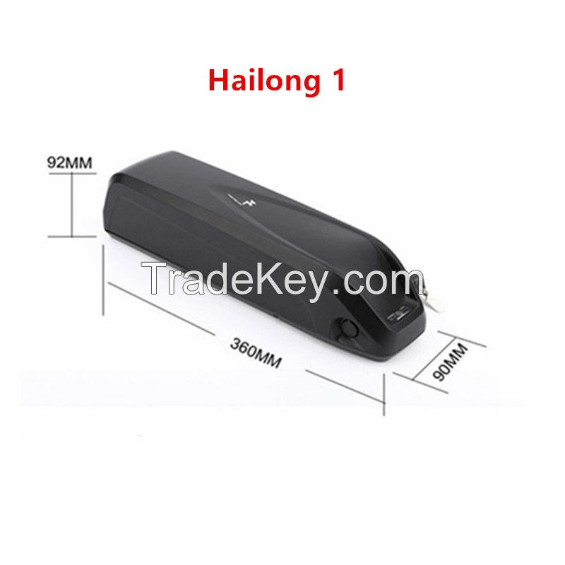 24v 36v 48v 52v Hailong1 Hailong 3 Hailong  Max Polly 9 Battery for 350W 500W 750W 1000W