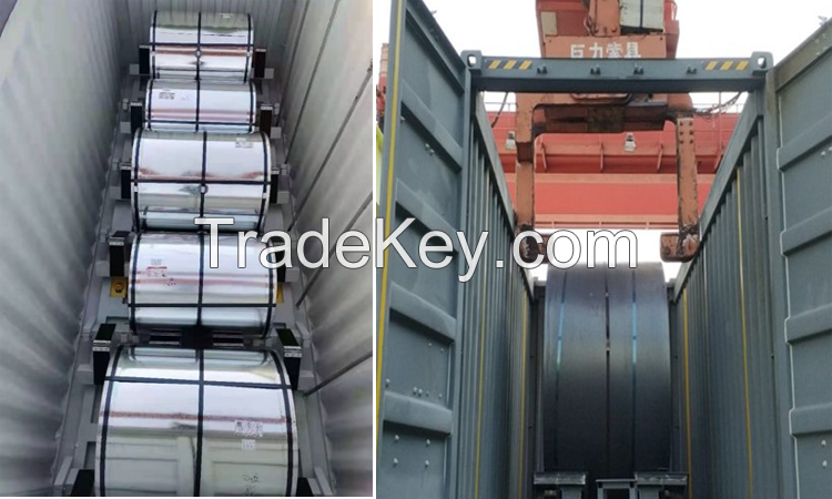 Coil steel container 