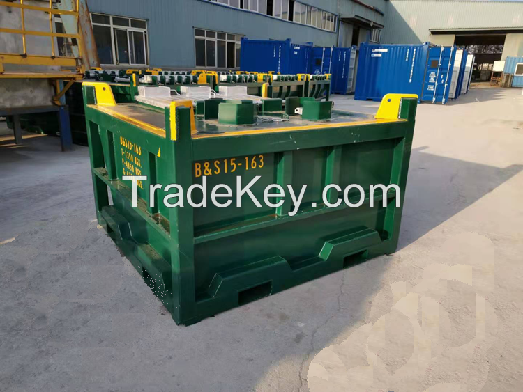 Offshore container cutting box mud skip DNV