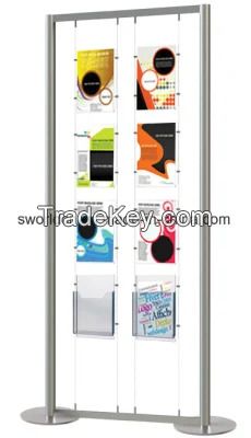 Aluminum Free Stand for Poster Display C652008
