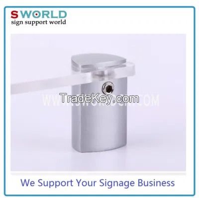Unique Designed Multi-Angle Lateral Lock Spacer/Sign Standoffs for Glass and Acrylic Panel