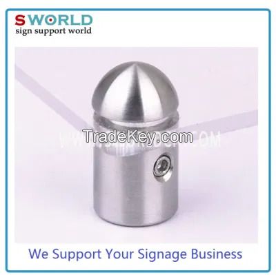 Stainless Steel Round Head Lateral Lock Sign Standoff for Panel Fixing