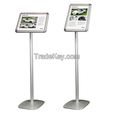 A3/A4 Rondo Snap Frame Poster Stand with Square Base of Swxk08-R / Sign Holders