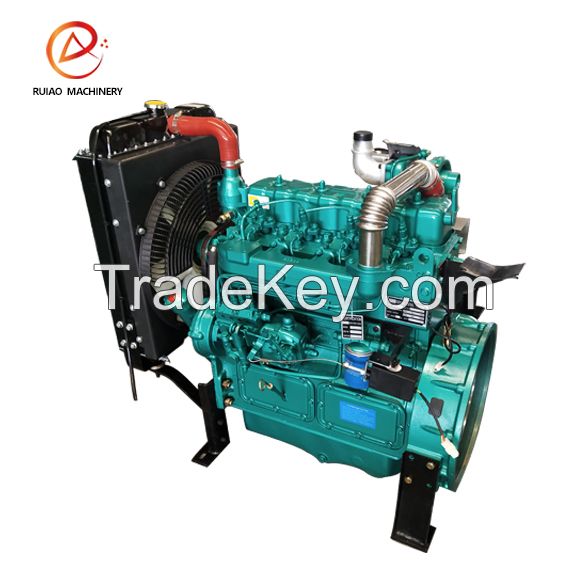 Weifang Ricardo Twin 2 4 6 Cylinder Water Cooled Electric Start New Diesel Engine for Generator/Fire Fighting Pump/Water Pump Set