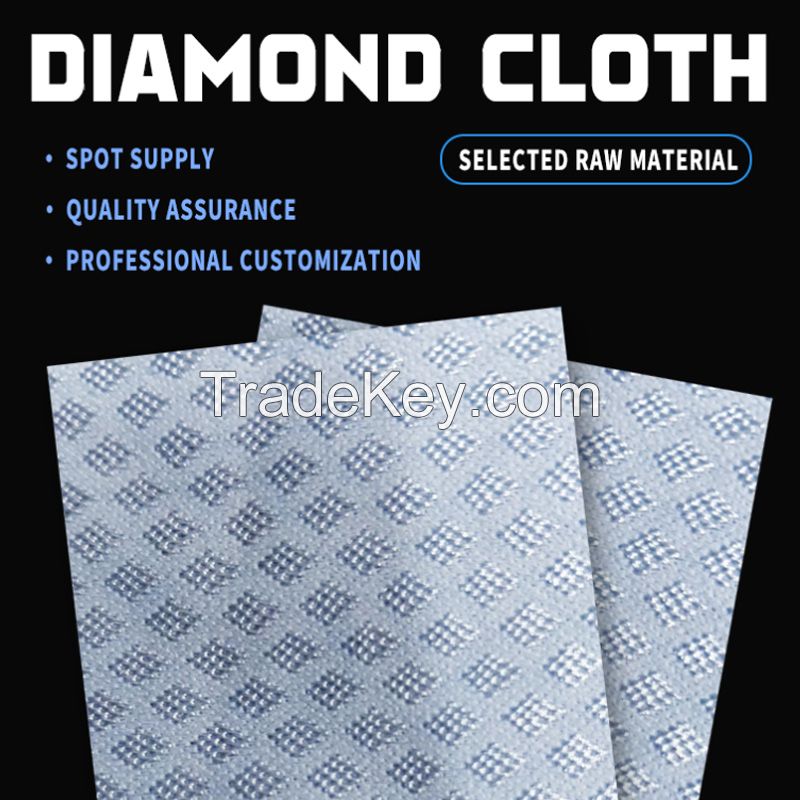 	 Diamond twisted fabric is a double-layer fabric that has undergone special processing
