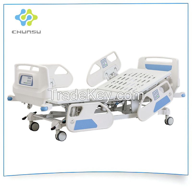CHUNSU Five Function Electric Patient ICU Hospital Bed Hot Sale