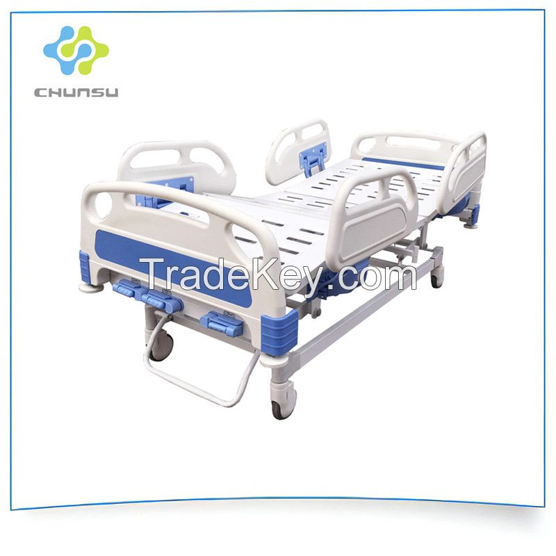 Multifuction Manual Medical Hospital Bed