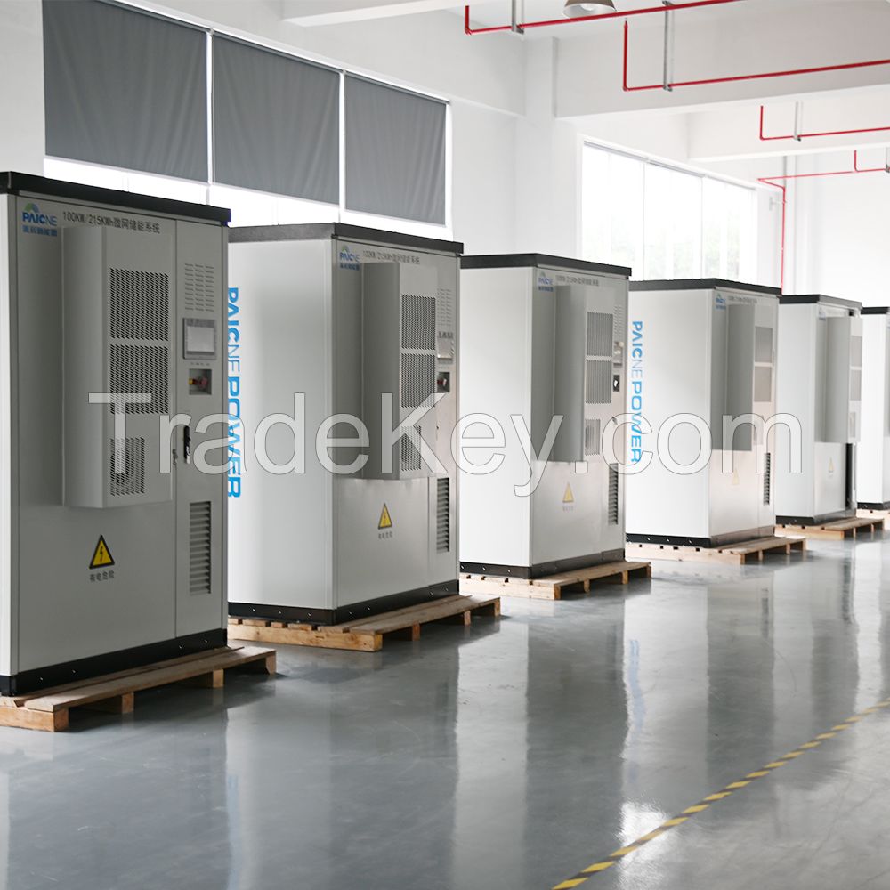 215kwh Industrial and Commercial Energy Storage System High Voltage Energy Storage Integrated Cabinet Lithium Battery