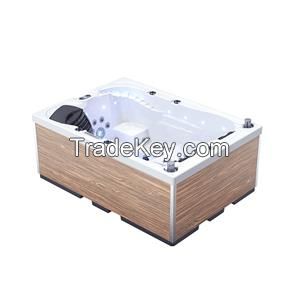 Luxury 3-person hot tub 68pcs massage jets outdoor hot tub spa