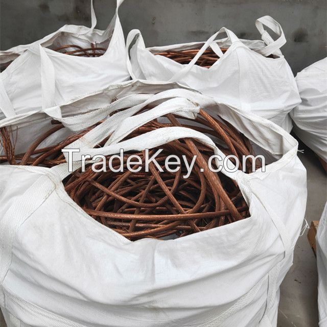 Wholesale Copper Scrap Red Copper Wire Scarp Min 99.9% Yellow Copper Wire For Large Stock