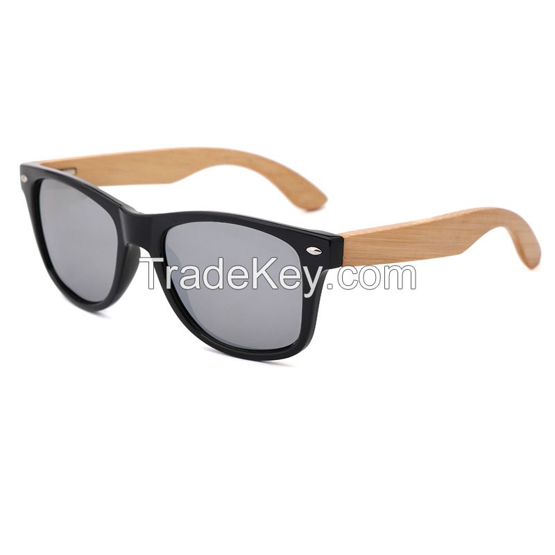 Wholesale Sunglasses with Color Lens Handmade Wooden Polarized Sunglasses for Women Mens