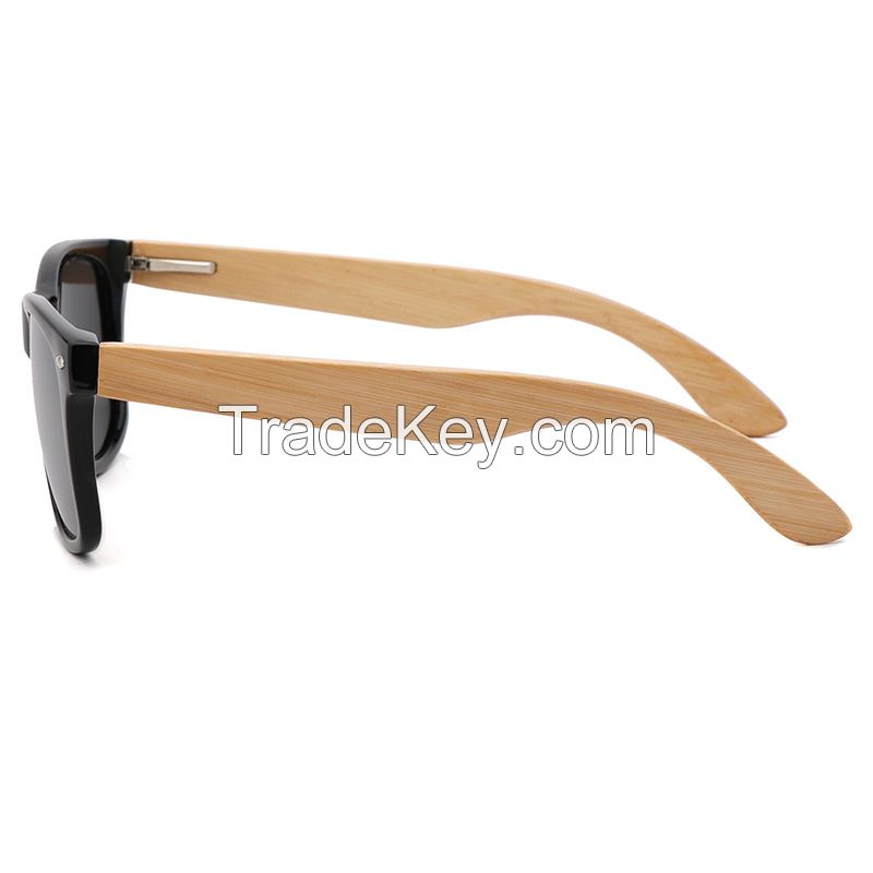 Wholesale Sunglasses with Color Lens Handmade Wooden Polarized Sunglasses for Women Mens