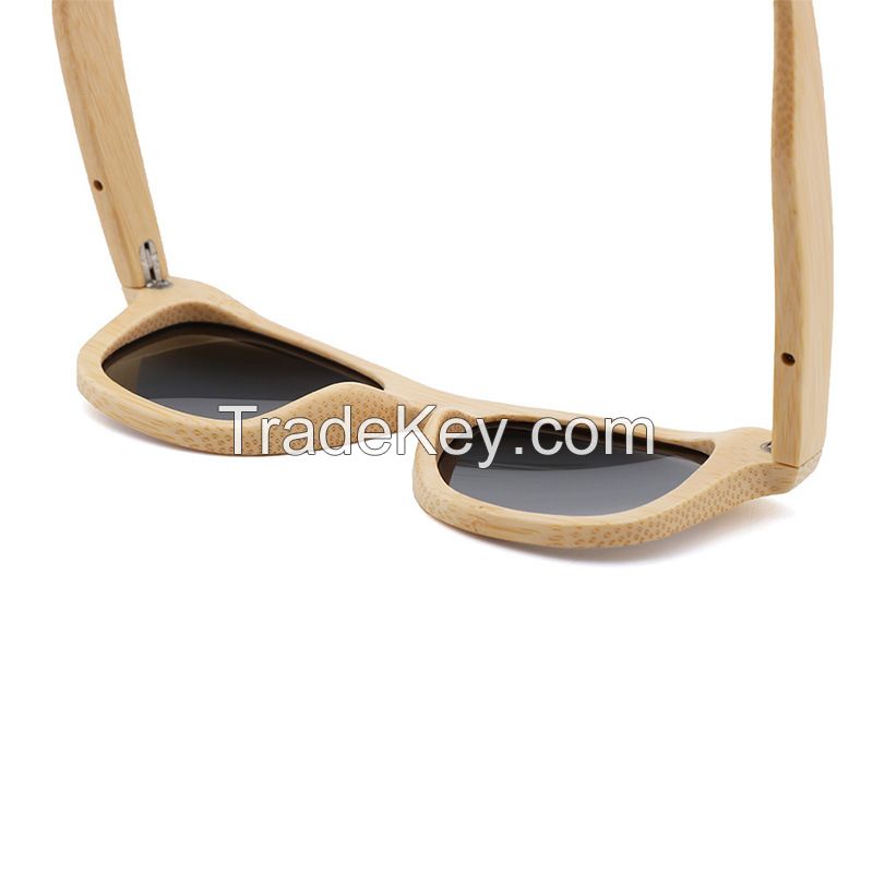Hot Sale Handmade Wooden Bamboo Sunglasses Polarized Kids Wood Sunglasses