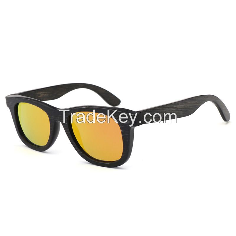 Bamboo Kids Sunglasses Wooden Eyewear Polarized Sunglasses Customized Kids Sun Glasses
