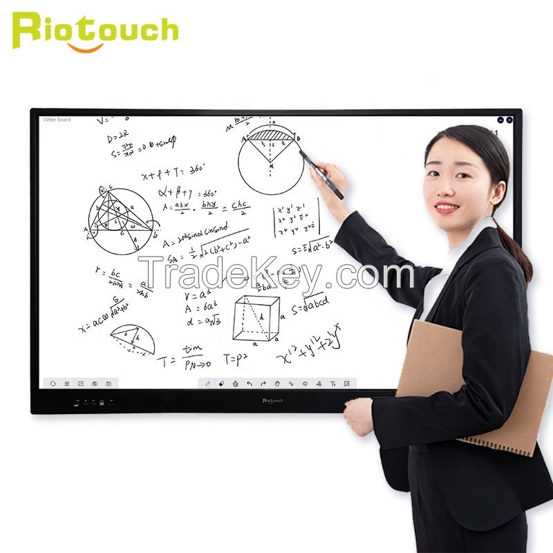 82/92 inch finger multi touch screen magic whiteboard customized whiteboard marker for school education