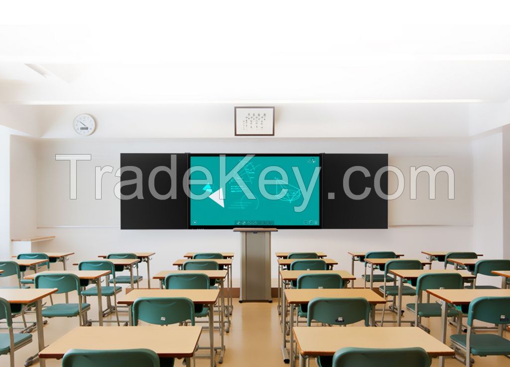 86inch interactive whiteboard used in multimedia room