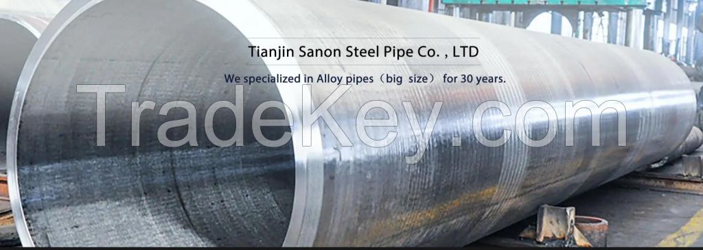 ASTM A335 p2 p5 p9 p11 p12 p22 p91 seamless alloy steel pipe