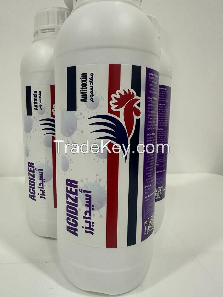 ACIDIZER Maizer Veterinary product wholesale Factory Price Veterinary Liquid Solution For Poultry Livestock At cheapest Market Price with High Quality Effective Medicine for Poultry